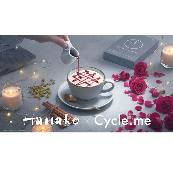 Cycle.me「ムーンミルク シナモン＆カモミールテイスト＋ローズシロップ」