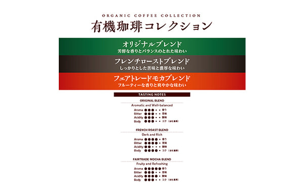 小川珈琲「有機珈琲コレクション ドリップコーヒー」