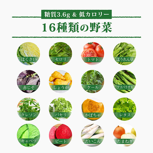 カゴメ「糖質オフ野菜ジュース」