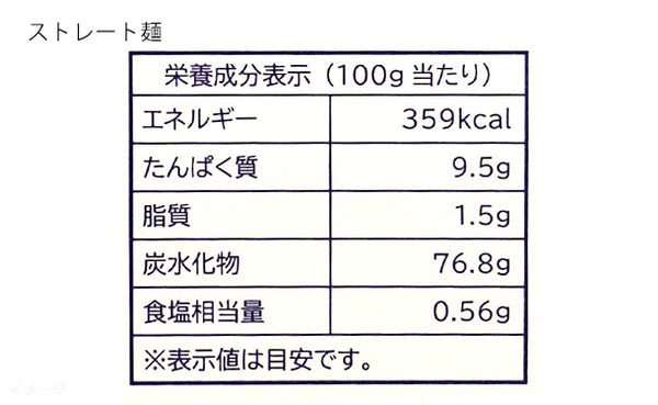 「関ケ原パスタ（平打ち麺・ストレート麺）」