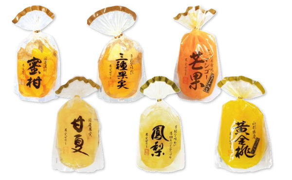 サンヨー堂「果実ゼリー 6種セット」