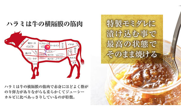 焼肉トラジ「ダイヤモンドカットハラミ」