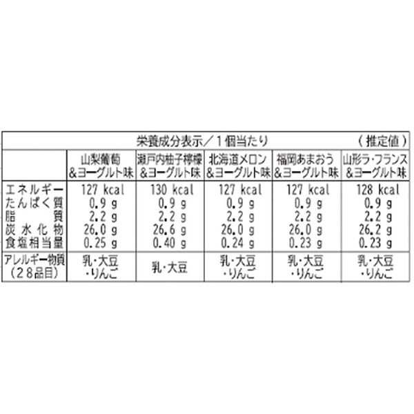 中島大祥堂「凍らせて食べるアイスデザート ～国産フルーツ入り～ 6号」