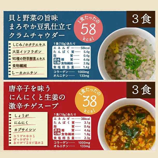 チュチュル「秋冬おすすめ福袋（スープ＆雑穀）」
