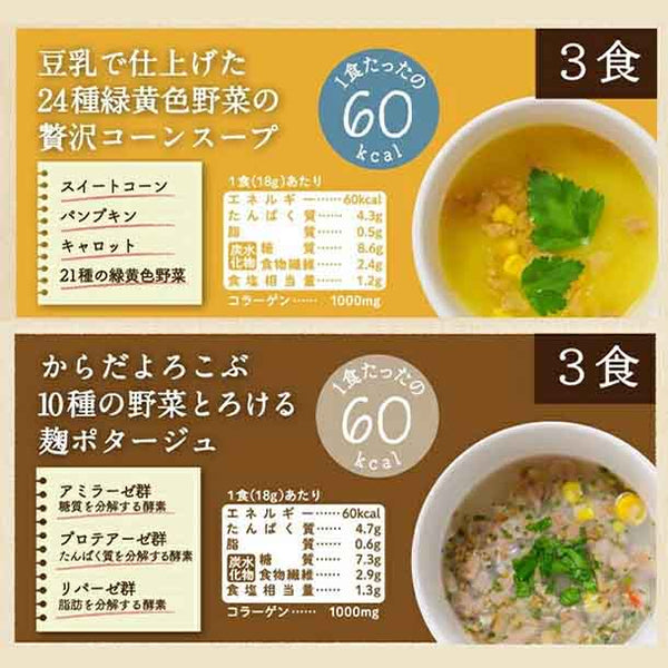 チュチュル「秋冬おすすめ福袋（スープ＆雑穀）」