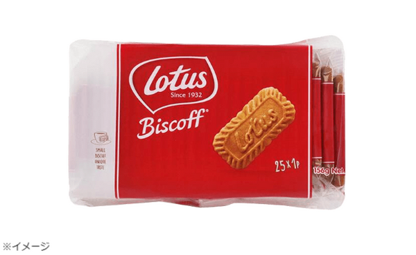 ロータス「オリジナルカラメルビスケット（25枚）」