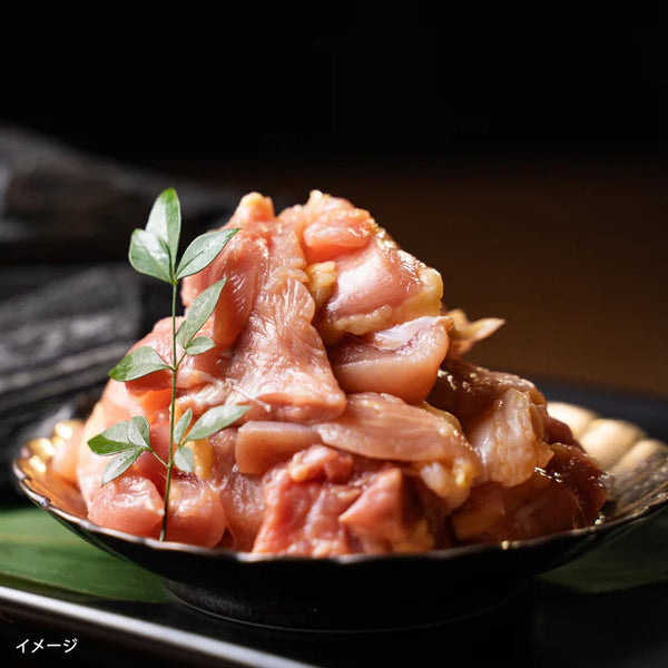 鳥しき「炭火伊達鶏の親子丼（卵なし）」