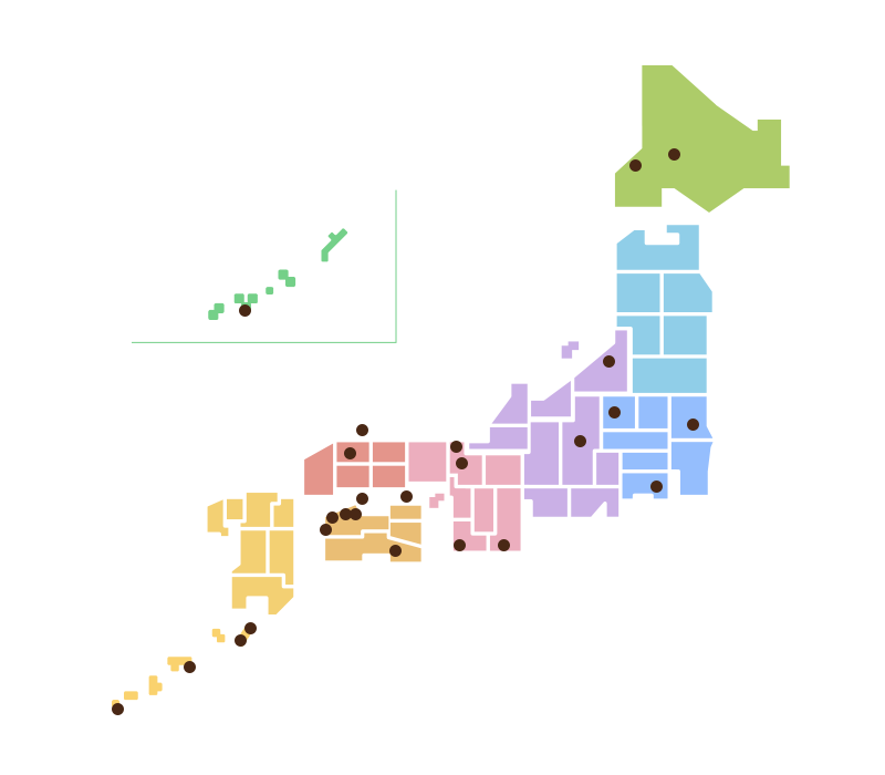 過去のクラチャレ開催地
