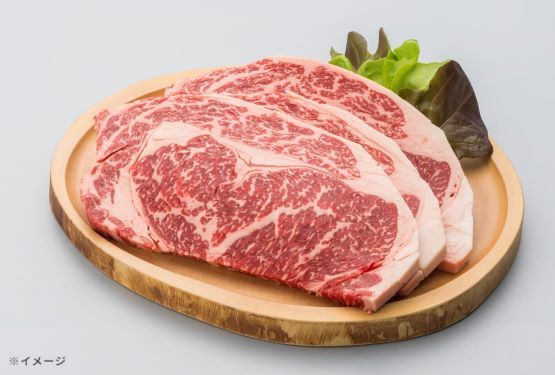 「氷温R熟成肉 国産黒毛和牛ロースステーキ（LH-W-TR03-3）」