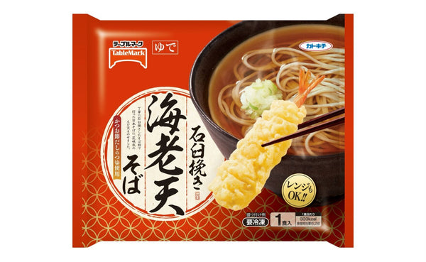 テーブルマーク「石臼挽き海老天そば」