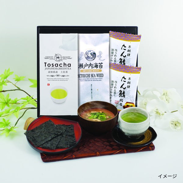 「土佐茶・瀬戸内海苔・フリーズドライセット（TNF-3-AE）」