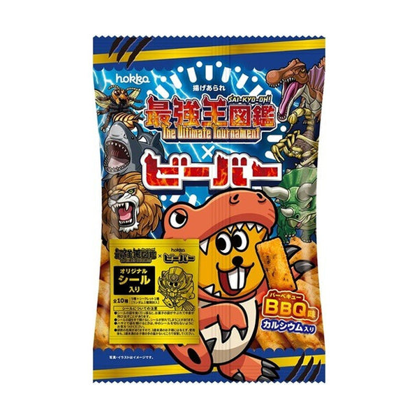 北陸製菓「最強王図鑑ビーバー バーベキュー味」