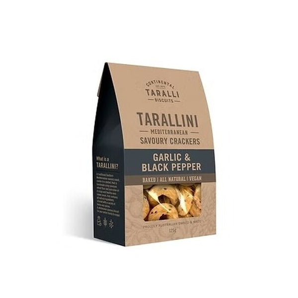 「TARALLINI ガーリック＆ブラックペッパー」