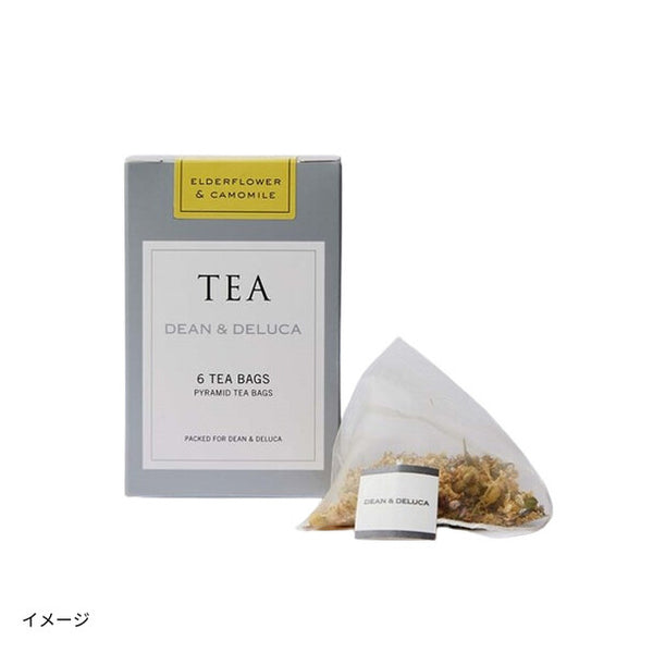 DEAN ＆ DELUCA「エルダーフラワー＆カモミール（6パック入）」