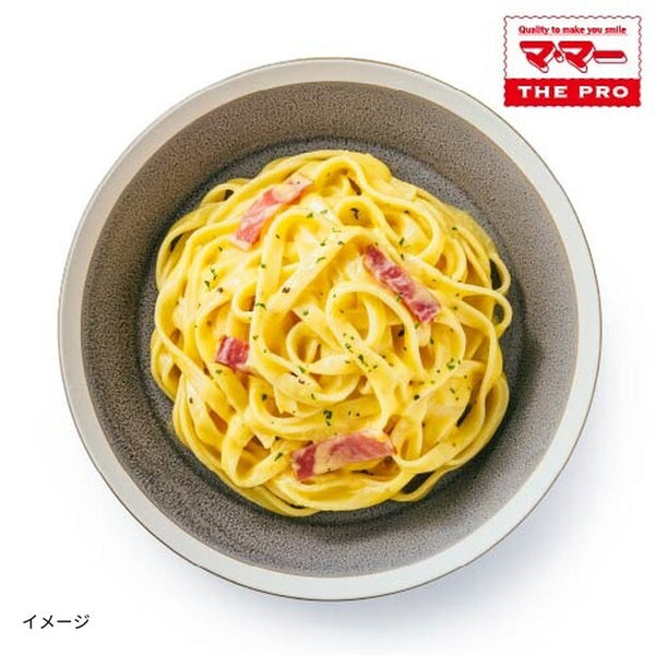 「もちっと生パスタ 濃厚カルボナーラ」