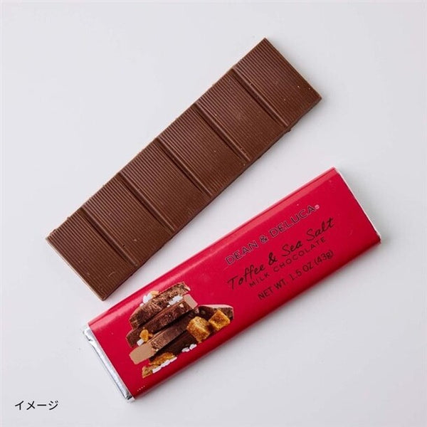 DEAN ＆ DELUCA「トフィー＆シーソルトミルクチョコレートバー」