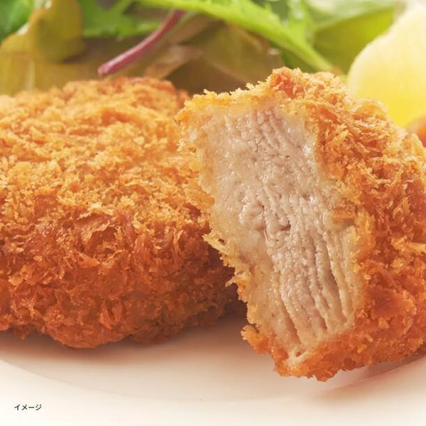 「冷めても柔らかい食感 豚ももミルフィーユカツ」