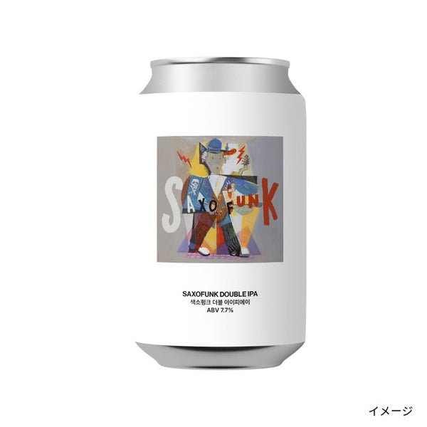 SEOUL BREWERY「SAXOFUNK DOUBLE IPA（サクソファンク ダブルアイピーエー）」