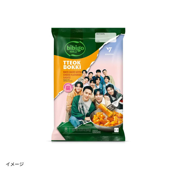 bibigo「トッポッキチーズ（セブンティーンコラボパッケージ）」