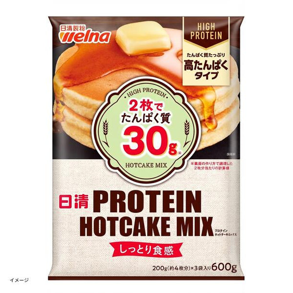 日清製粉ウェルナ「日清 PROTEIN HOTCAKE MIX」