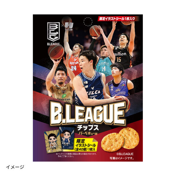 B.LEAGUE×ひざつき「B.LEAGUEチップス」