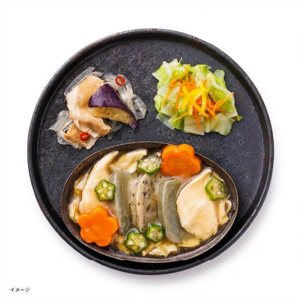 「しにせの京なま麩 湯葉あんかけ仕立て」