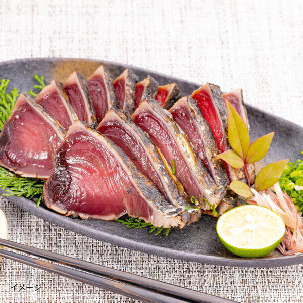 高知名物「藁焼き鰹タタキ」