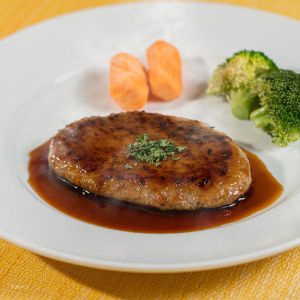 「大麦牛ANGUS使用 牛豚ハンバーグギフト（10個入）