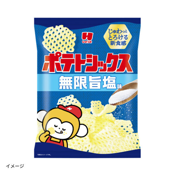 ひざつき製菓「ポテトシックス無限旨塩」