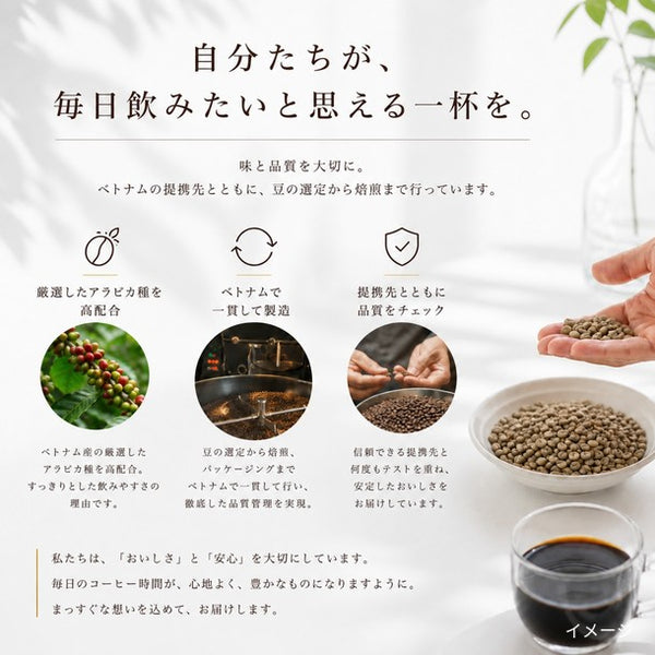 DOUBLE COFFEE「グッドモーニングコーヒー（粉）」