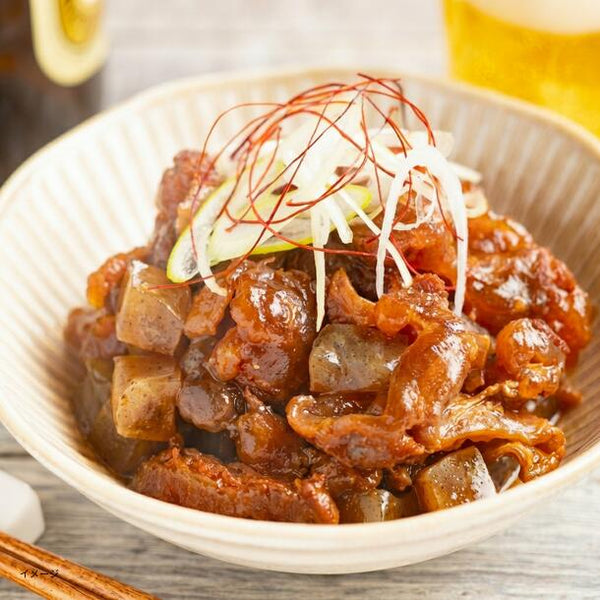 「牛すじこんにゃく煮」