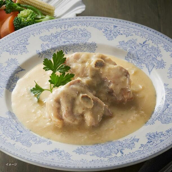 「みつせ鶏のクリーム煮」