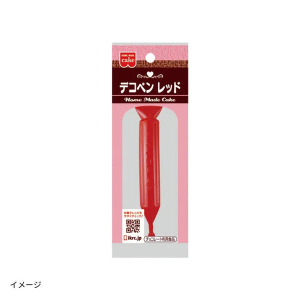 共立食品「デコペン レッド（速乾性）」