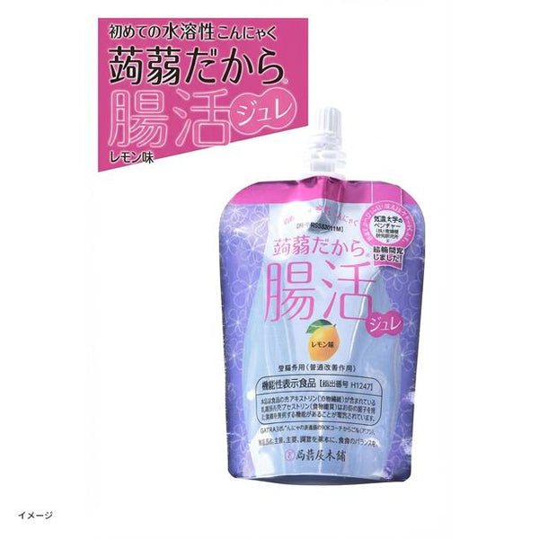 機能性表示食品「蒟蒻だから 腸活ジュレ レモン味」