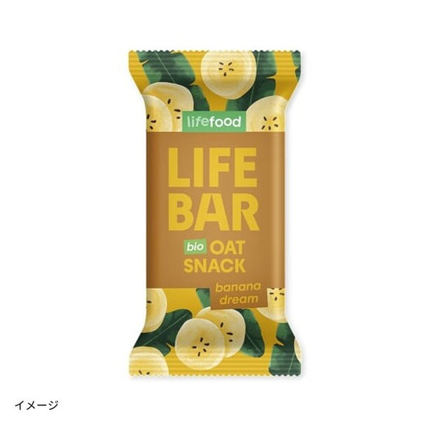 「ライフバー オーツスナック バナナドリーム」