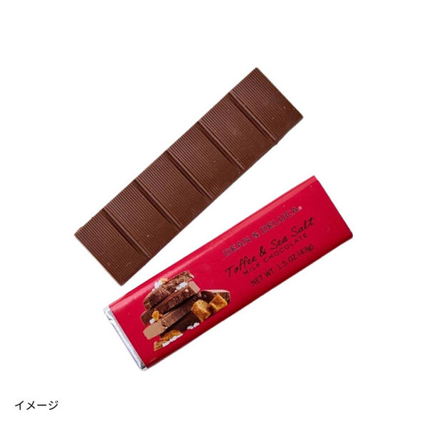DEAN ＆ DELUCA「トフィー＆シーソルト ミルクチョコレートバー」