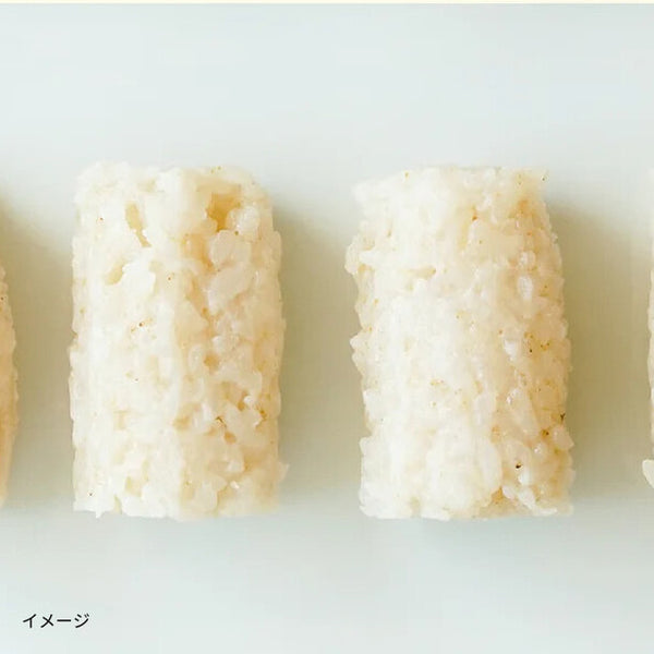 「きなことすりごまの軟飯おにぎり」