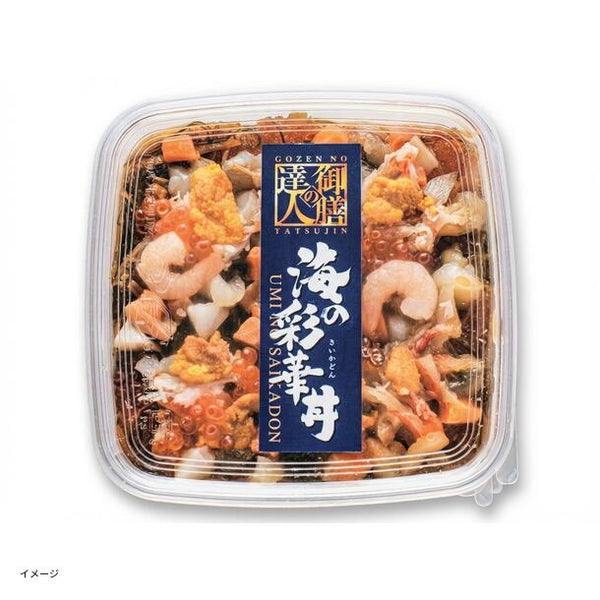 「豪華10種の海鮮松前丼の具」
