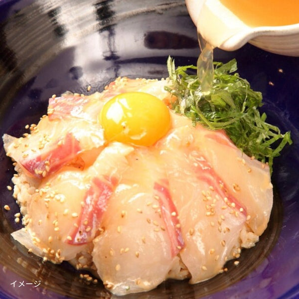 「鯛の漬け刺身」