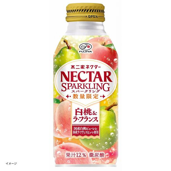 伊藤園「不二家 ネクタースパークリング白桃＆ラ・フランス」