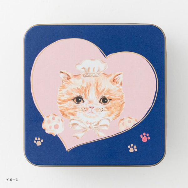「こねこのこねこねクッキー缶 mini HEART」