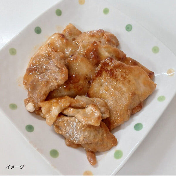 「和豚もちぶたすりおろしリンゴ照焼き」