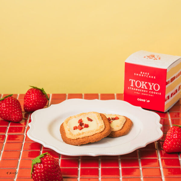Cake.jp「TOKYO STRAWBERRY COOKIE」