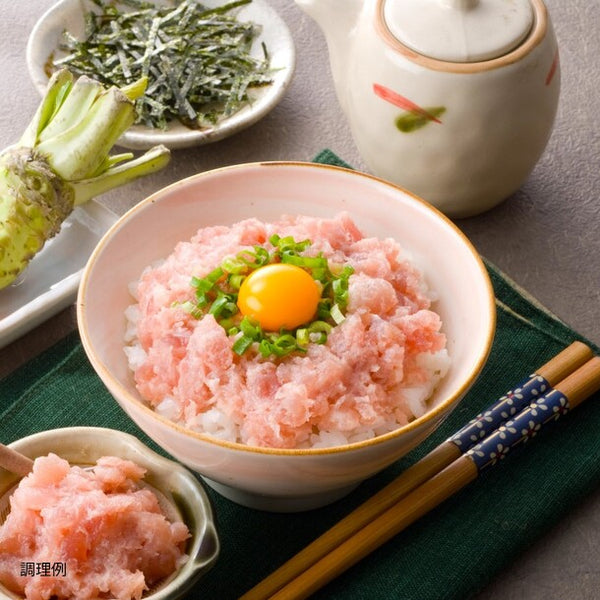 「本マグロ入り3種のたたき」