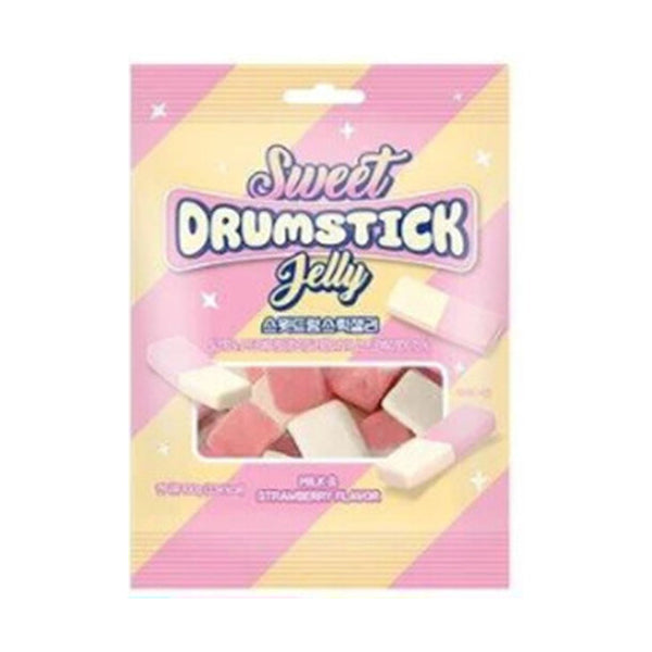 「ドラムスティックゼリー ミルク＆ストロベリー味」