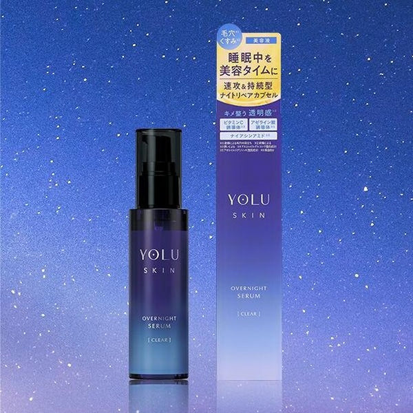 YOLU「スキン オーバーナイトセラム クリア」