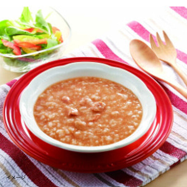 にんべん「だしがゆ リゾット風トマト味」