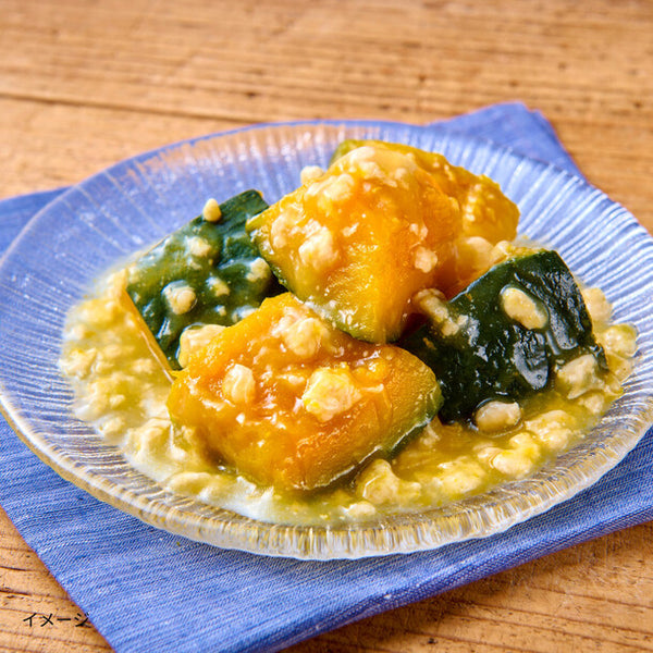 「かぼちゃの鶏そぼろ煮」
