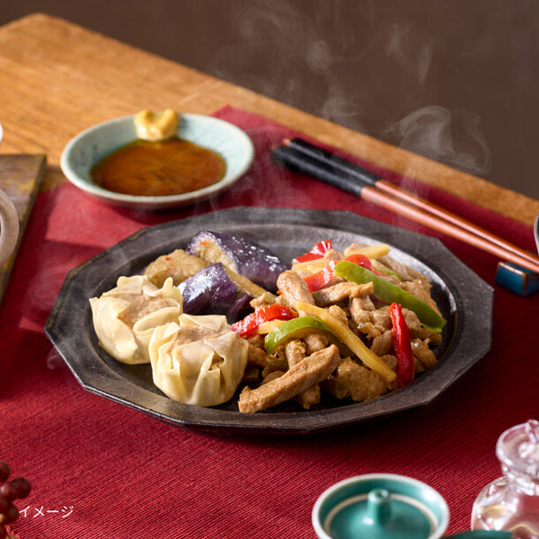 「KITCHEN Chef & Doctor 細切り野菜と豚肉の青椒肉絲」