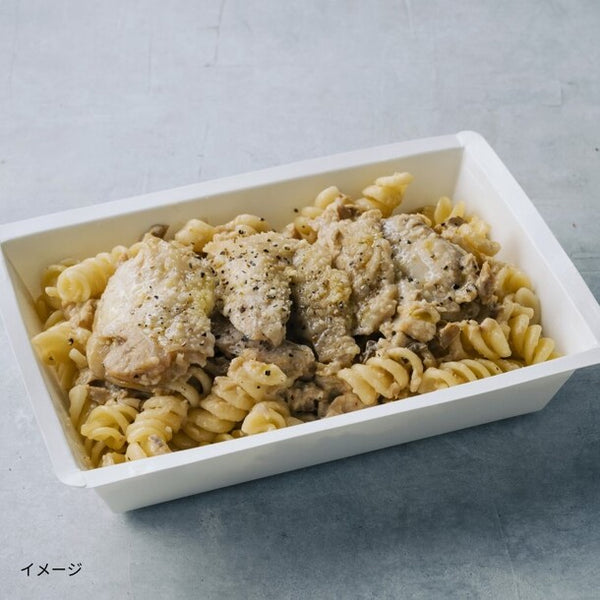 DEAN ＆ DELUCA「グリルチキンとポルチーニクリームのフジッリ」